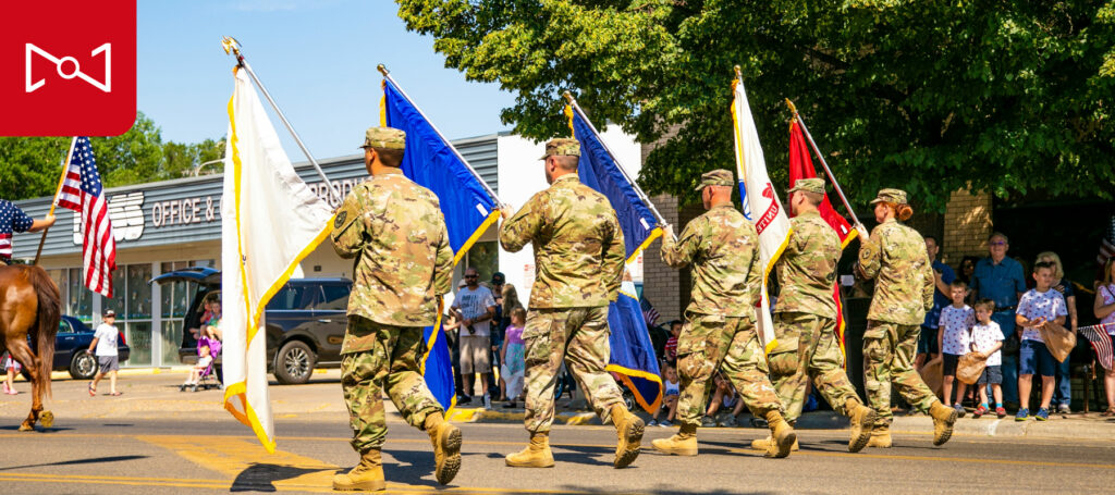 veterans returning home