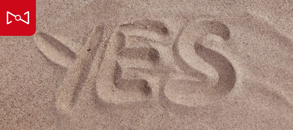 sand with branding